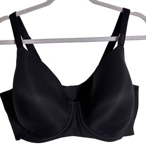 Aerie Smoothez Full Coverage Lightly Lined Bra Black 38DDD